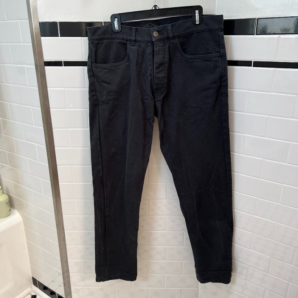 *EUC* Alex Crane 100% Cotton Pants - Grey/Black - Men's Size 34